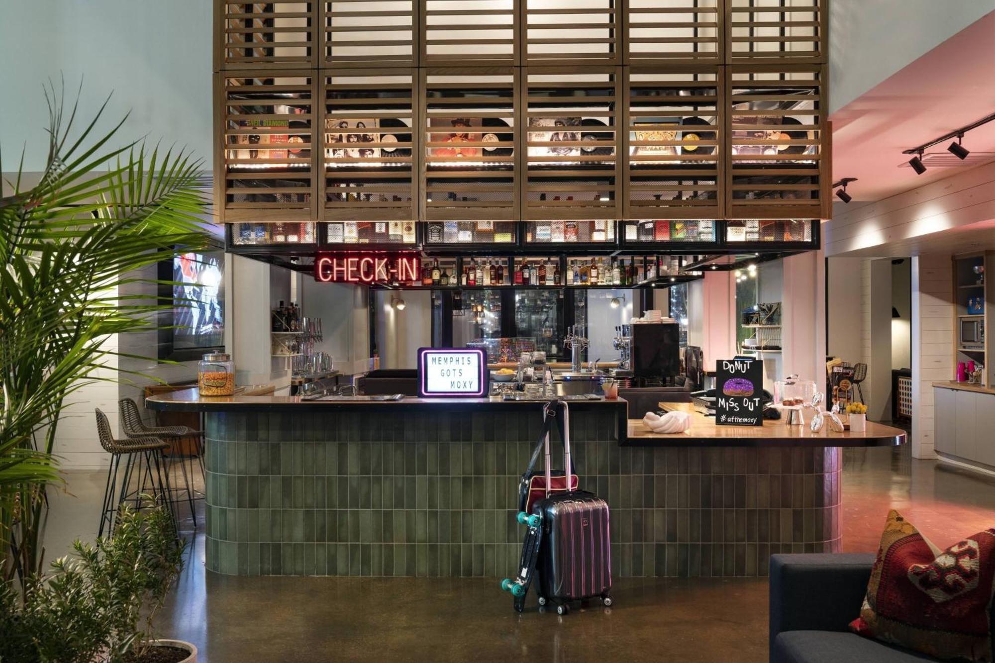 Moxy Memphis Downtown Hotell Eksteriør bilde